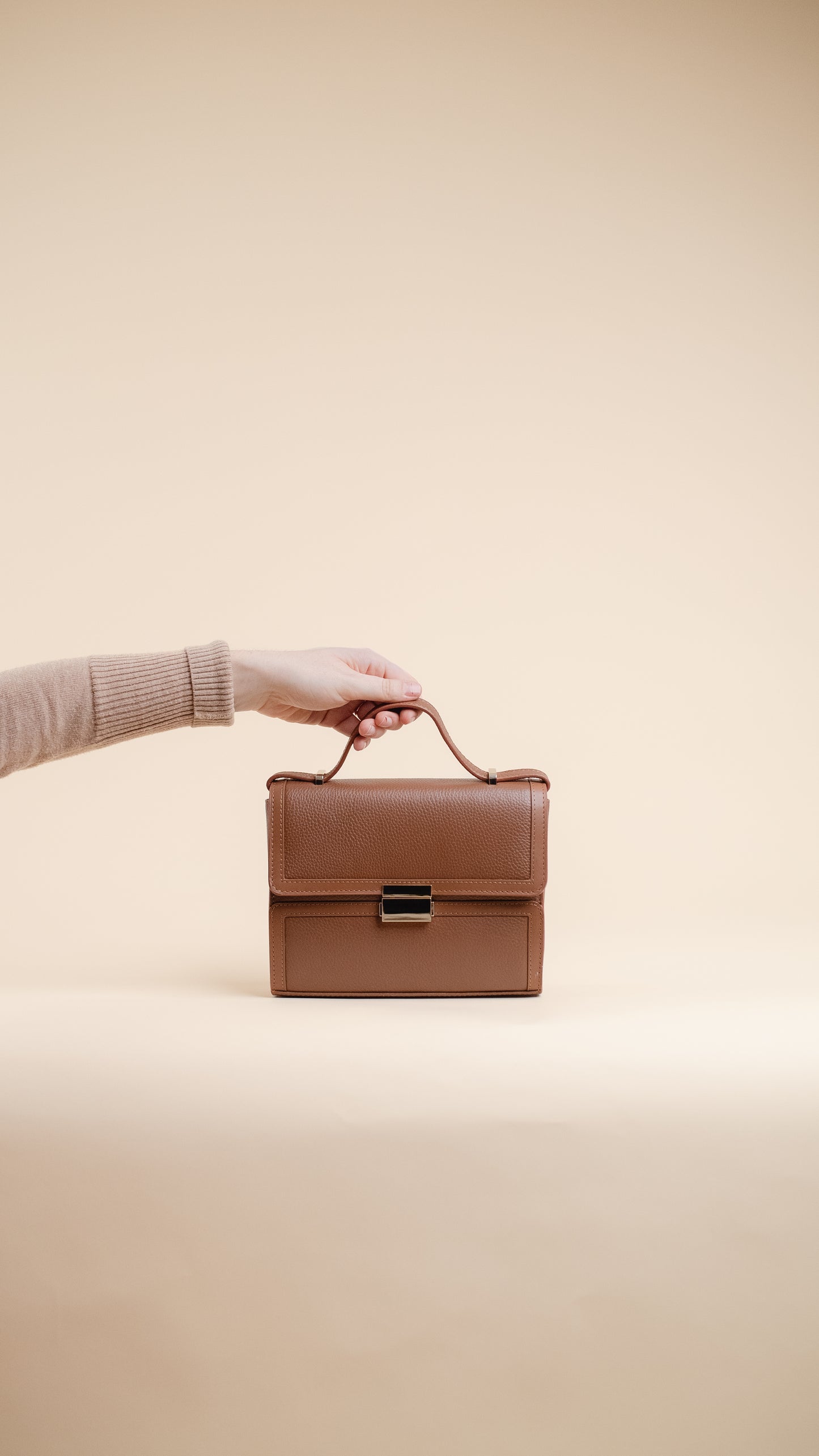 The Sylvie in Tan Leather